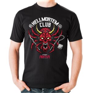 Playera Hell Mortem Club 10000 Mortem by Dosak Moreno