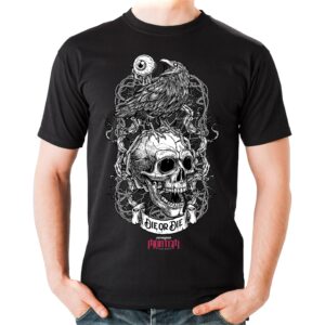 Playera Memento Die 10004 Mortem by Dosak Moreno